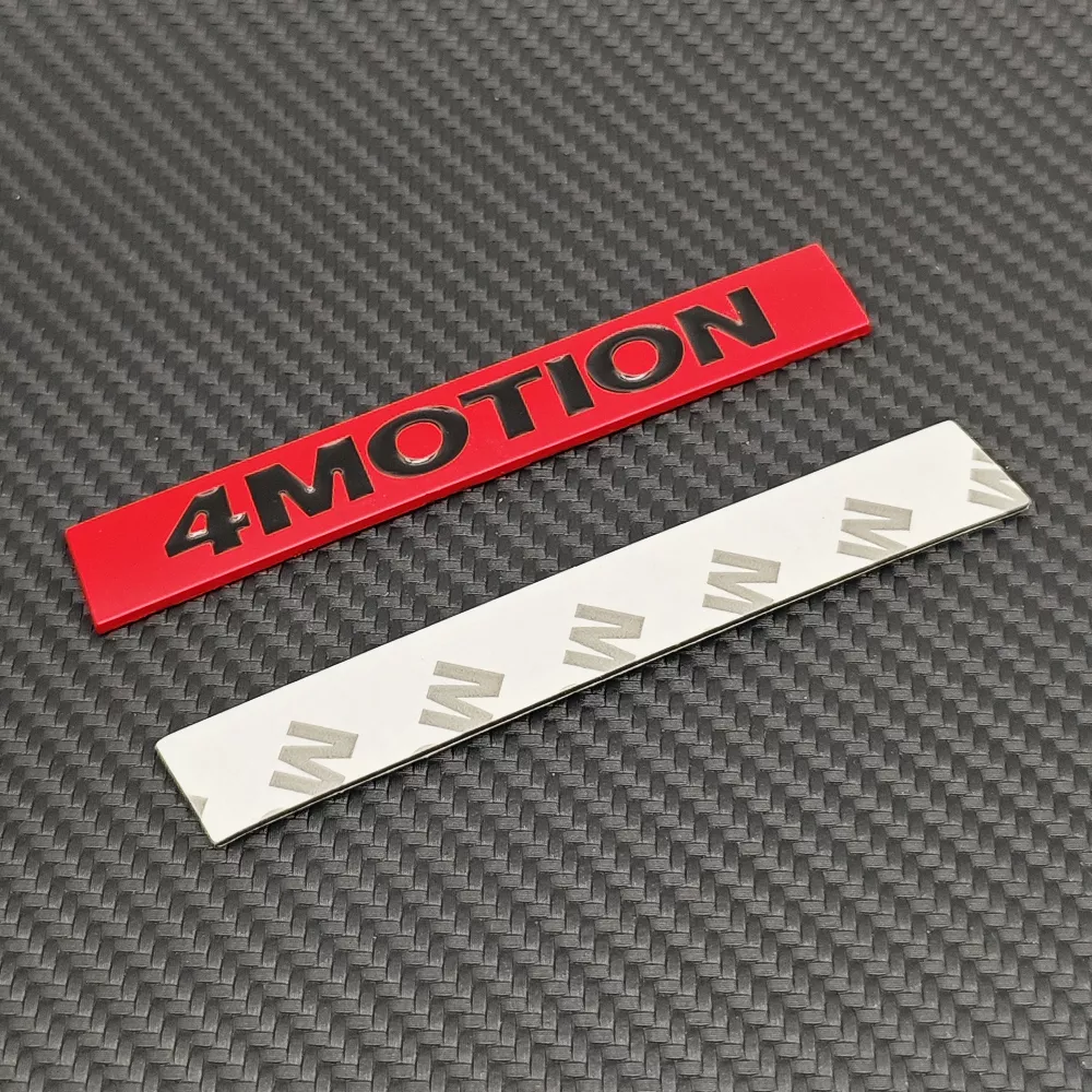 3D Metal 4Motion Car Emblem Badge Sticker - Rear Trunk Logo for VW Passat Tiguan - Image 3