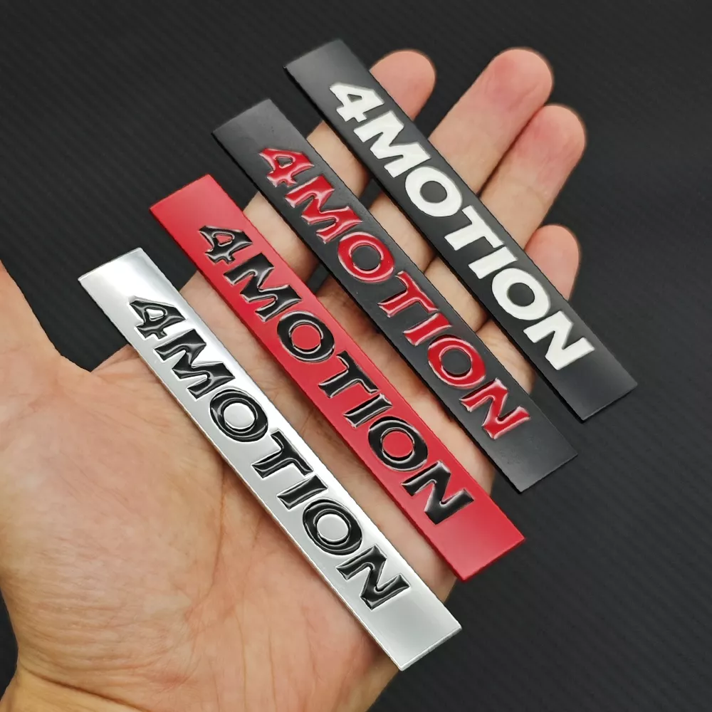 3D Metal 4Motion Car Emblem Badge Sticker - Rear Trunk Logo for VW Passat Tiguan - Image 6