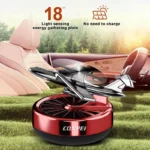 Solar Airplane Car Air Freshener For Toyota 7 10045 6a02d1