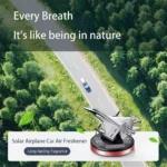 Solar-Powered Warhawk Fighter Propeller Car Air Freshener for Toyota 7 10130 10b4e5