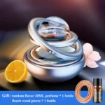Solar-Powered Rotating Car Air Freshener for Toyota 8 10142 6a4eda