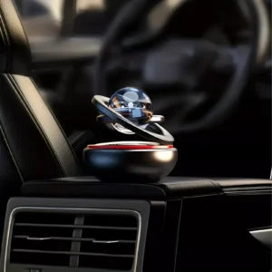 Solar-Powered Rotating Car Air Freshener for Toyota