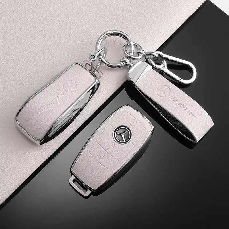 White Keyring