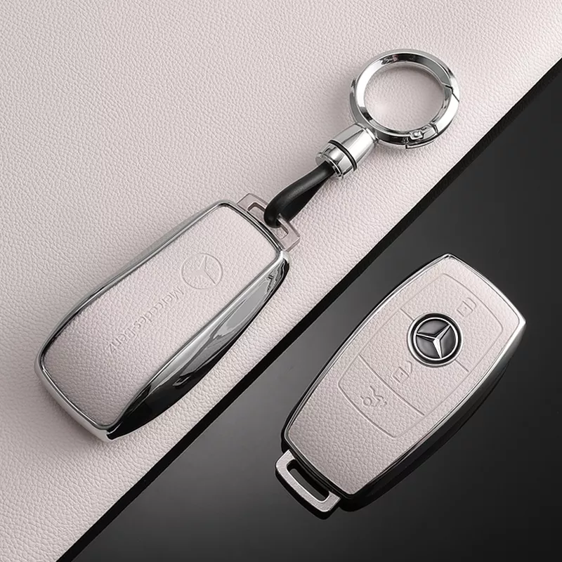 White Keychain