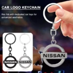 3D Metal Car Badge Keychain For Nissan 4 10307 0ffc06