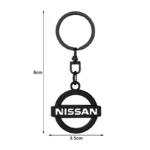 3D Metal Car Badge Keychain For Nissan 7 10307 aecb59