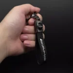 Luxury Leather Car Keychain Lanyard for Mercedes-Benz AMG 6 10335 2e0090