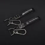 Luxury Leather Car Keychain Lanyard for Mercedes-Benz AMG 3 10335-3e3e5a.webp