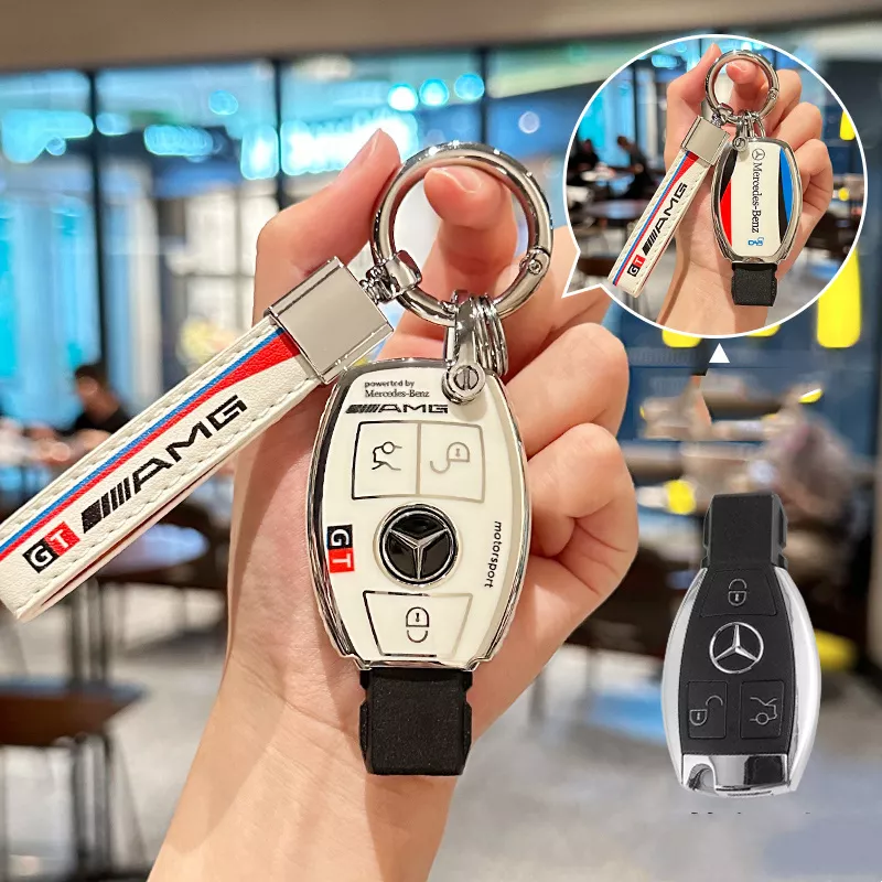White Keyring