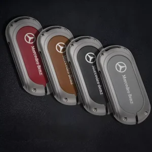 Mercedes-Benz AMG Zinc Alloy Key Case Bag for C-Class, S-Class, GLC, EQE & EQS