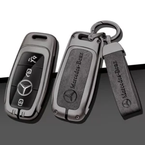 Luxury Zinc Alloy Car Key Case for Mercedes-Benz A, C, E, G-Class & More
