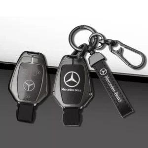 Luxury Zinc Alloy Key Case for Mercedes-Benz A, C, E, G, S, GLC, GLE