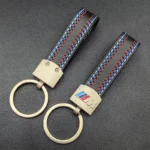 Leather M Logo Keychain for BMW 5 10530 b51674