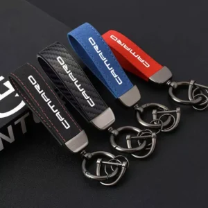 Anti-Lost Leather Car Keychain for Chevrolet