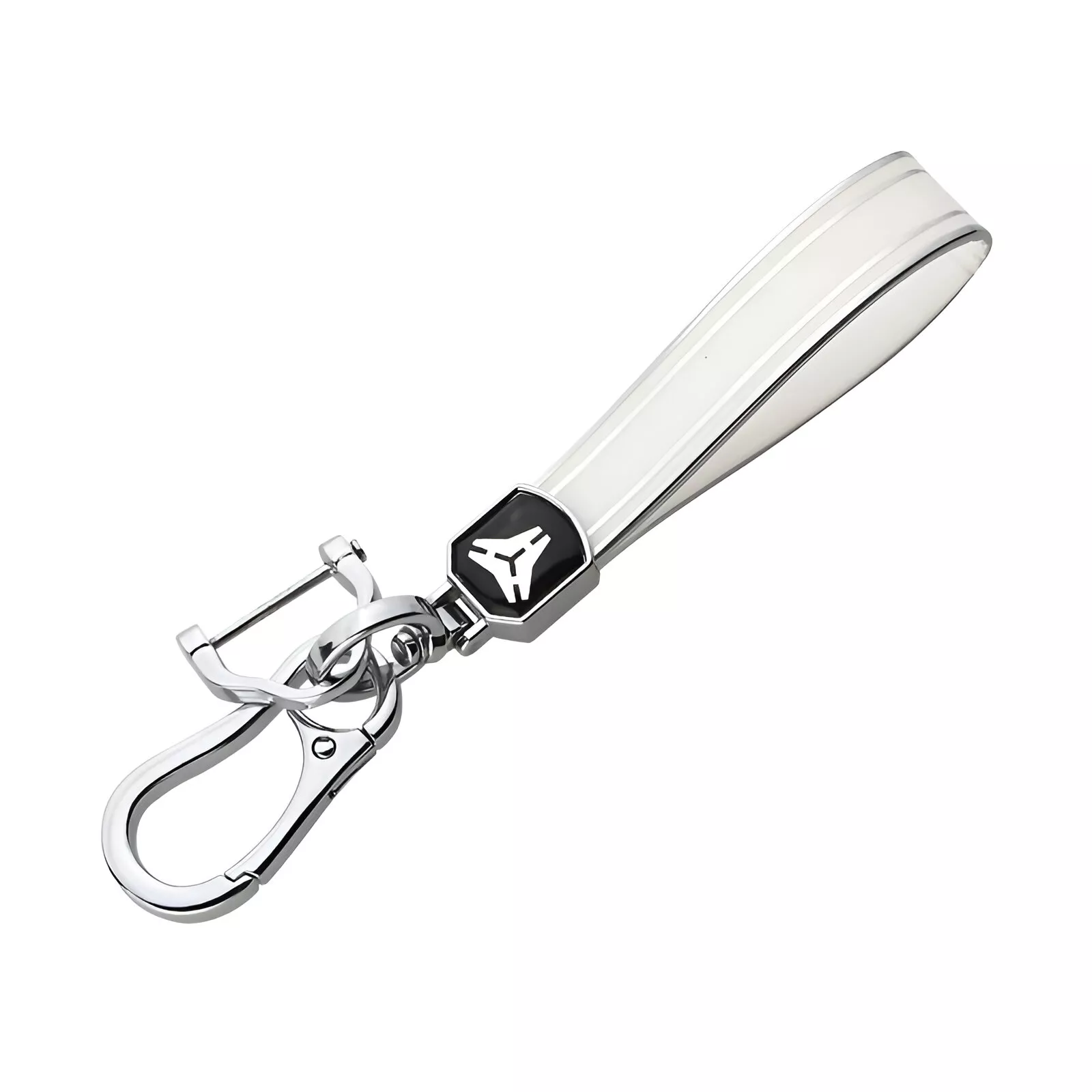 White keychain 1