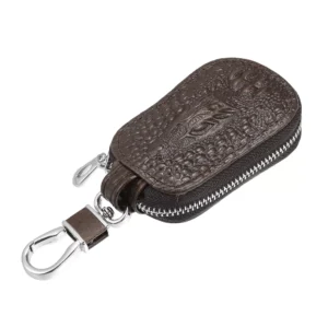Premium Unisex Leather Key Case for Toyota