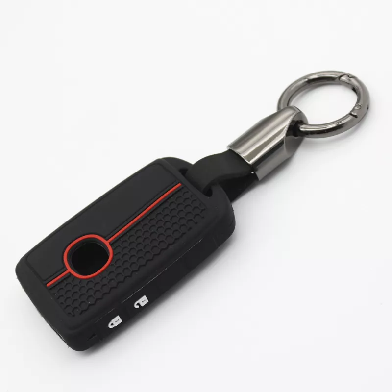 2 Button Black with Black Chain