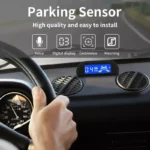 Hippcron Car Parking Sensor Kit for Honda, Toyota & Ford with LED Display and 4 Sensors 3 1077 4c4a57