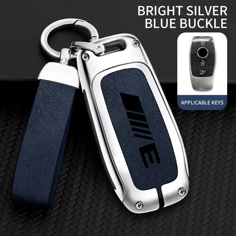Silver and blue A