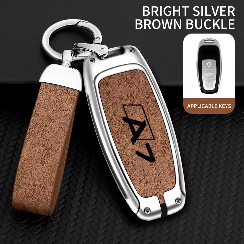 Silver and brown C