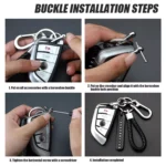 Braided Rope Key Holder for Toyota, Ford, BMW 7 10846 4d9d0d