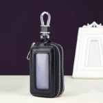 Luxury Cowhide PU Leather Double-Layer Key Case for Mercedes 5 10936 665823