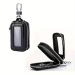 Luxury Cowhide PU Leather Double-Layer Key Case for Mercedes 8 10936 7a91f1