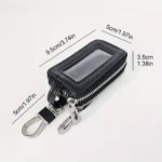 Luxury Cowhide PU Leather Double-Layer Key Case for Mercedes 7 10936 e217b2