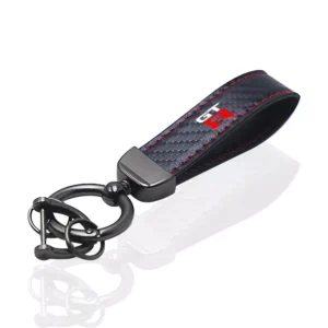Luxury Carbon Fiber Keychain for Nissan