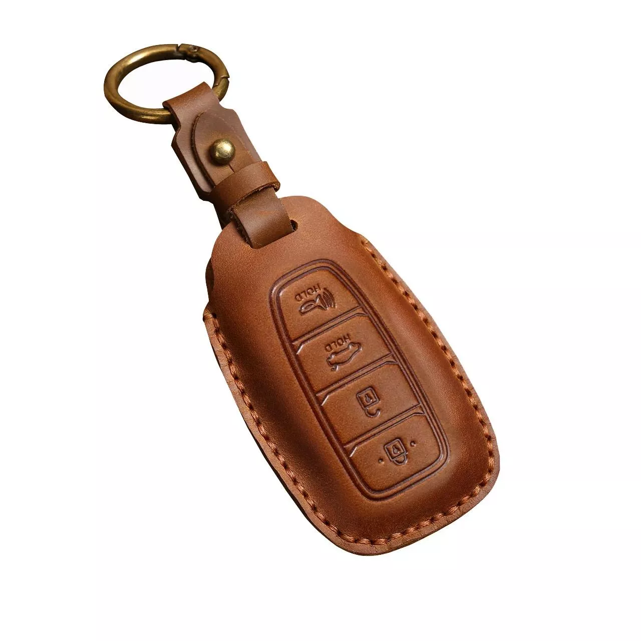 4 button brown