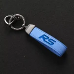 Luxury Suede Leather Keychain for Ford 7 11044 8228b6