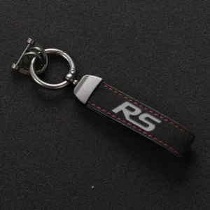 Luxury Suede Leather Keychain for Ford