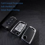 Luxury Leather TPU Key Case for Volkswagen 5 11158 3c9bd2