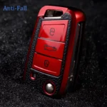 Luxury Leather TPU Key Case for Volkswagen 7 11158 d2fa46