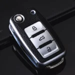 Luxury Leather TPU Key Case for Volkswagen 7 11171 bd858c