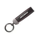 Leather Carbon Fiber Car Keychain Honda 9 11224 abd398
