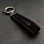 Luxury Suede Leather Mercedes-Benz AMG Keychain 5 11236 d5c006