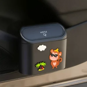 Universal Car Trash Can & Storage Bin for Toyota, Ford, and Honda