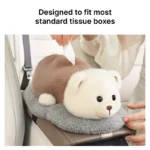 Plush Tissue Box Cover 5 11380 ed0383