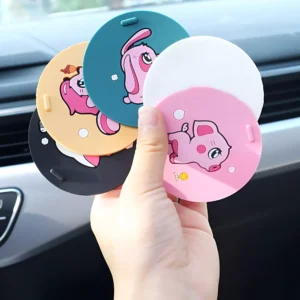 Cute Car Coaster & Anti-Skid Pad – Perfect for Toyota, Honda, Ford