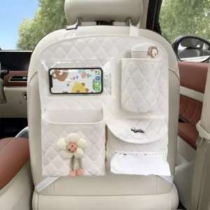 Universal Car Seat Back Storage Organizer for Toyota, Ford, and Honda