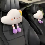 Cute Cloud Plush Car Neck & Lumbar Pillow 6 11483 82df3b