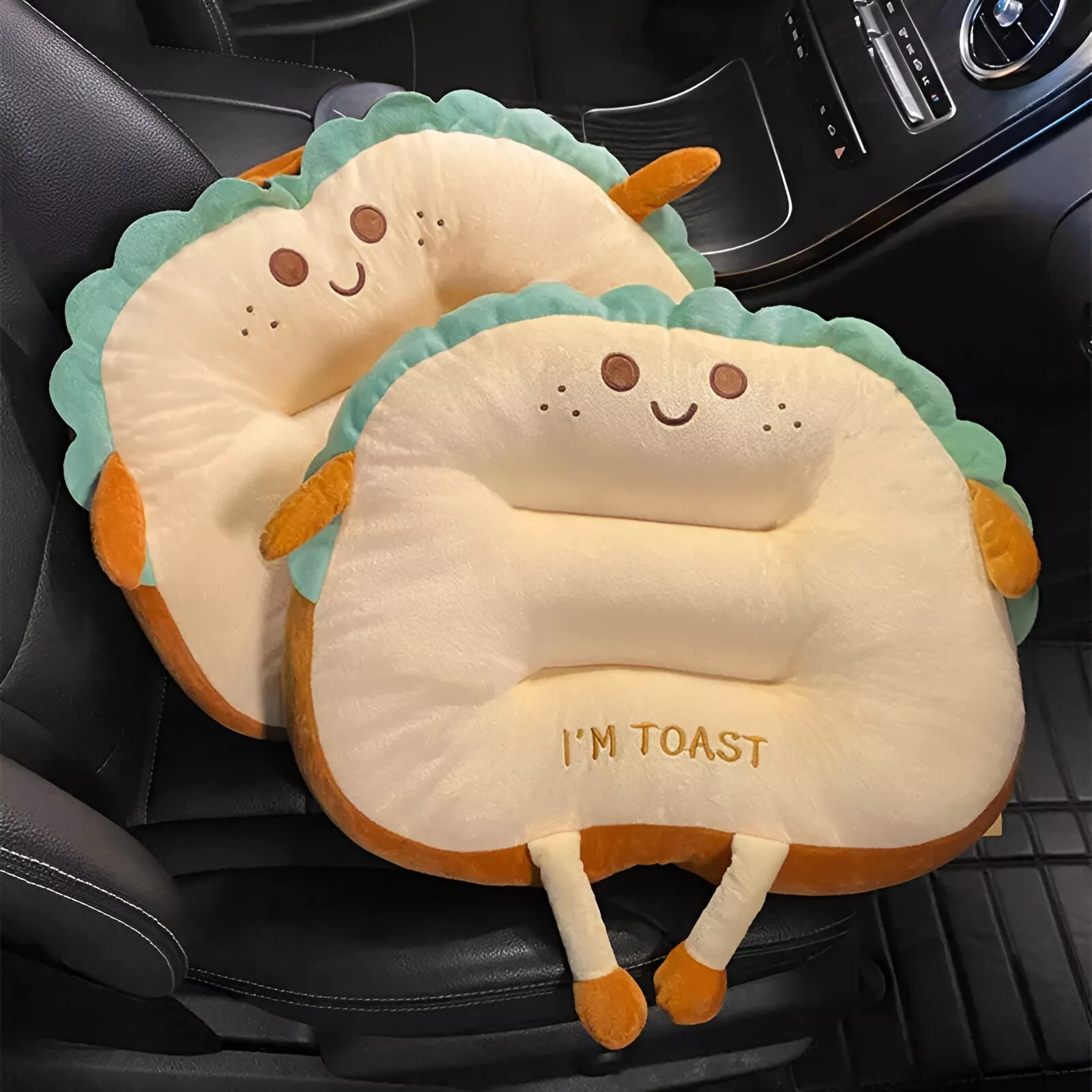 Enhance Comfort with Wroom Wroom Plush Car Seat Cushion