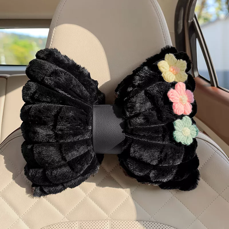 Black neck pillow