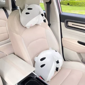 Cartoon Cute Lumbar & Neck Support Pillow for Toyota, Honda, Ford