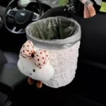 Cute Cartoon Bow Cloud Car Trash Bin 5 11644 904991