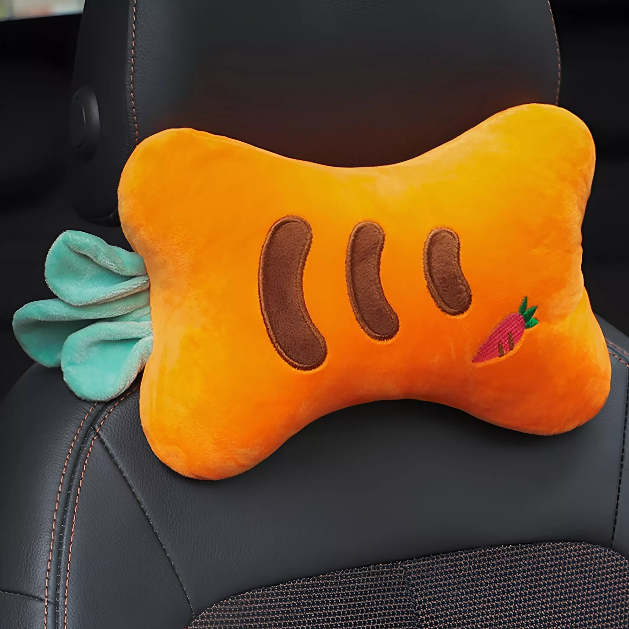 Plush Neck Pillow for Ultimate Comfort in Cars