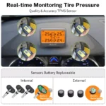 Solar Tire Pressure Monitoring System for Tesla, BMW & Audi 4 1170 1144ab