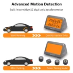 Solar Tire Pressure Monitoring System for Tesla, BMW & Audi 6 1170 f93765