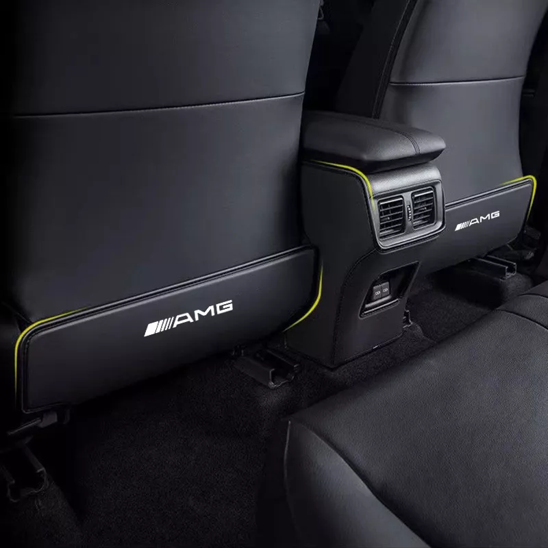 Premium Leather Back Mat for Mercedes-Benz Seat Protection